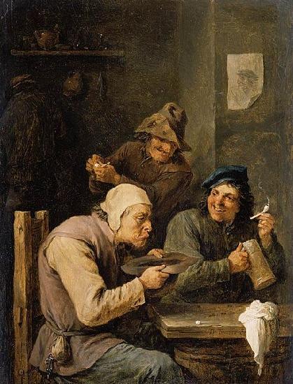 David Teniers the Younger The Hustle-Cap Norge oil painting art